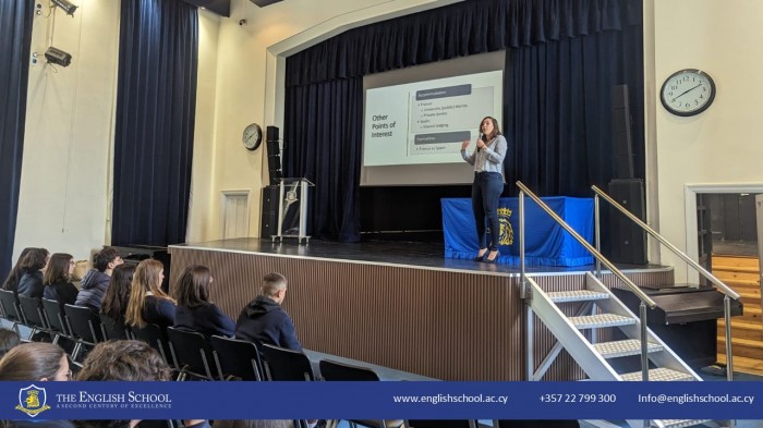 Year 6 students receive valuable information on living and studying in Europe